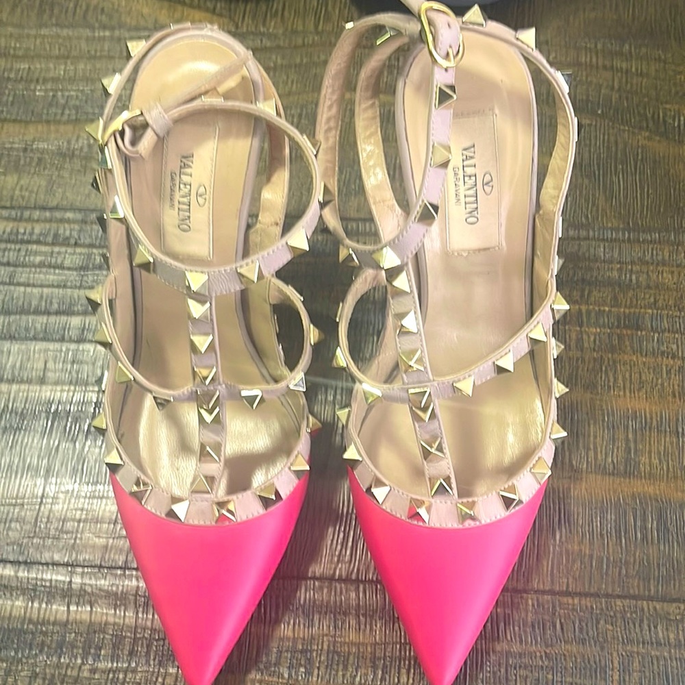Designer Valentino Strappy Heels